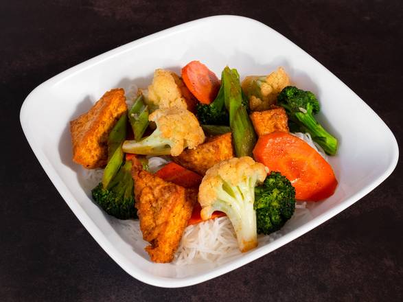 B7 Vegetarian Vermicelli (Bun Chay) (雜菜, 炸豆腐米粉 (素)